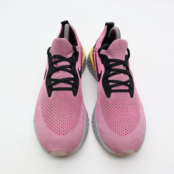 Nike Epic React Flyknit Men’s Size 9 Running Shoes Plum Dust Pink Blast main image 4